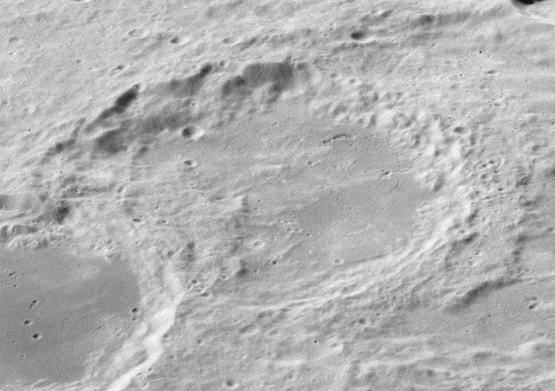 Maxwell Crater courtesy Wikimedia