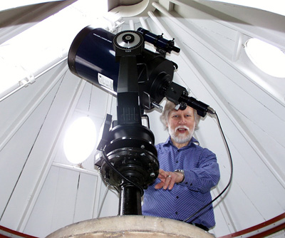John S. Reid at the Cromwell Tower Observatory