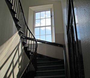 Maxwell residence stairwell