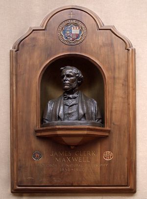 Maxwell's bust