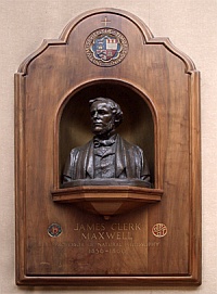 Maxwell bust by Pilkington Jackson at the University of Aberdeen