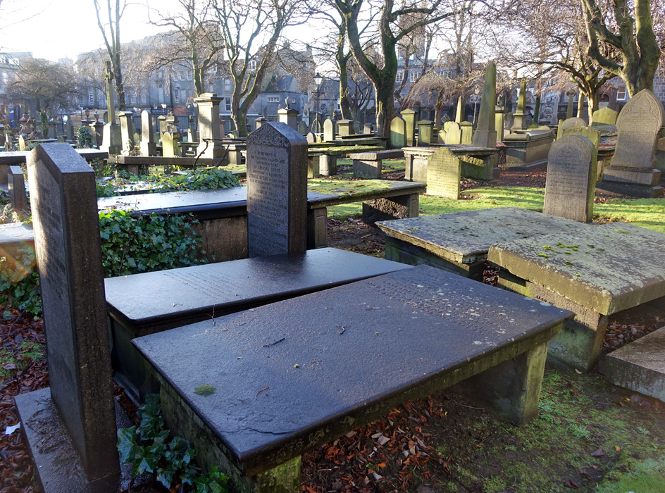 George Skene's grave